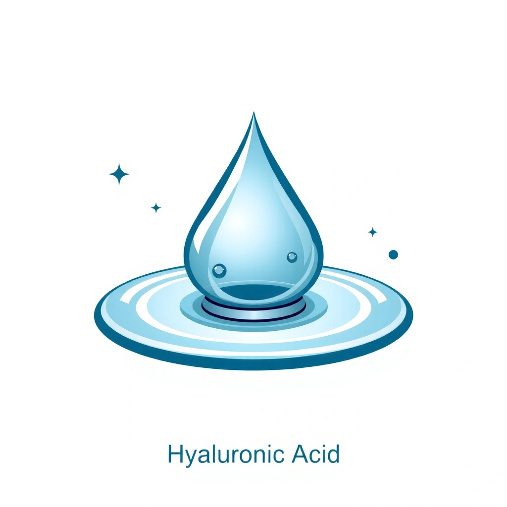 Hyaluronic acid droplet icon